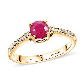 https://tjcuk.sirv.com/Products/76/3/7635982/14K-Yellow-Gold-AAA-Mozambique-Ruby-White-Diamond-I2-Ring-1-20-ct-Gold_7635982.jpg?w=342&h=342