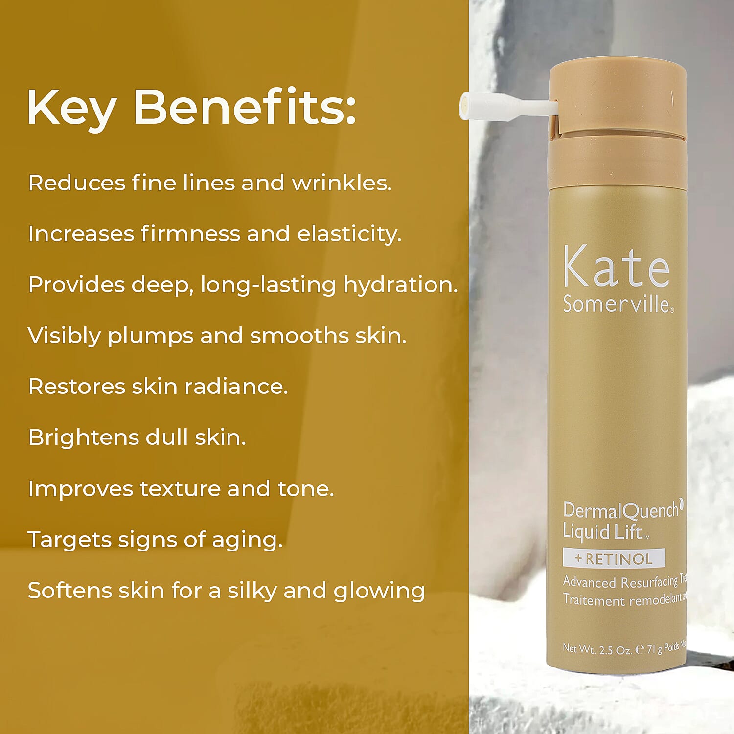 Kate Somerville Dermal Quench Liquid Lift - Retinol 75ml