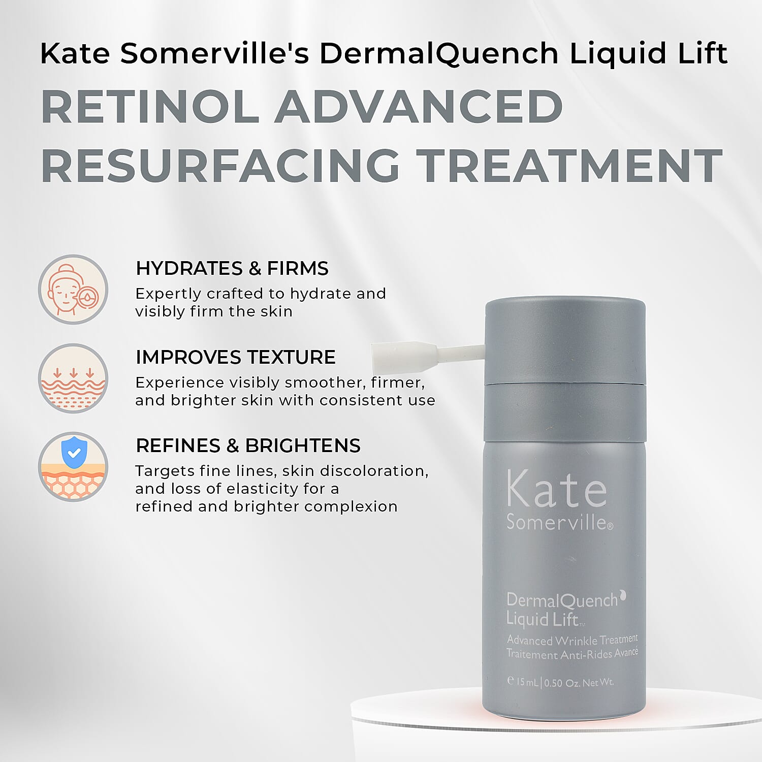 Kate Somerville DermalQuench® +Retinol Advanced Resurfacing cheapest Treatment