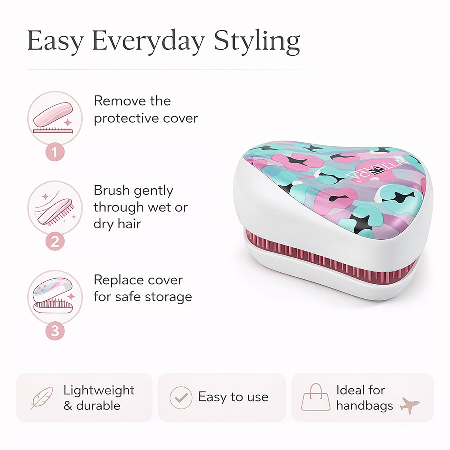 Compact Styler - Digital Skin Abstract Pattern