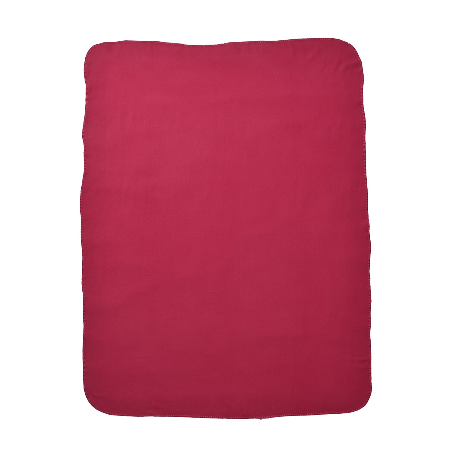 Close Out - Set of 2 Tag On Super Soft Fleece Blanket (Size 170x130) - Teal & Pink