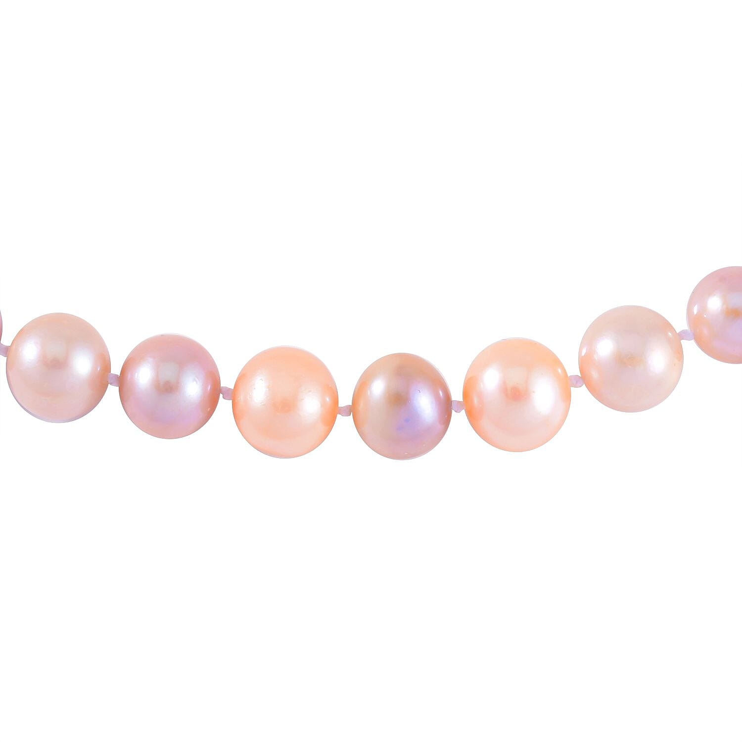 9K Yellow Gold AAAA Multi Colour Edison Pearl Necklace (Size - 20)