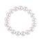Lavender Shell Pearl Stretchable Bracelet (Size 7-7.5)