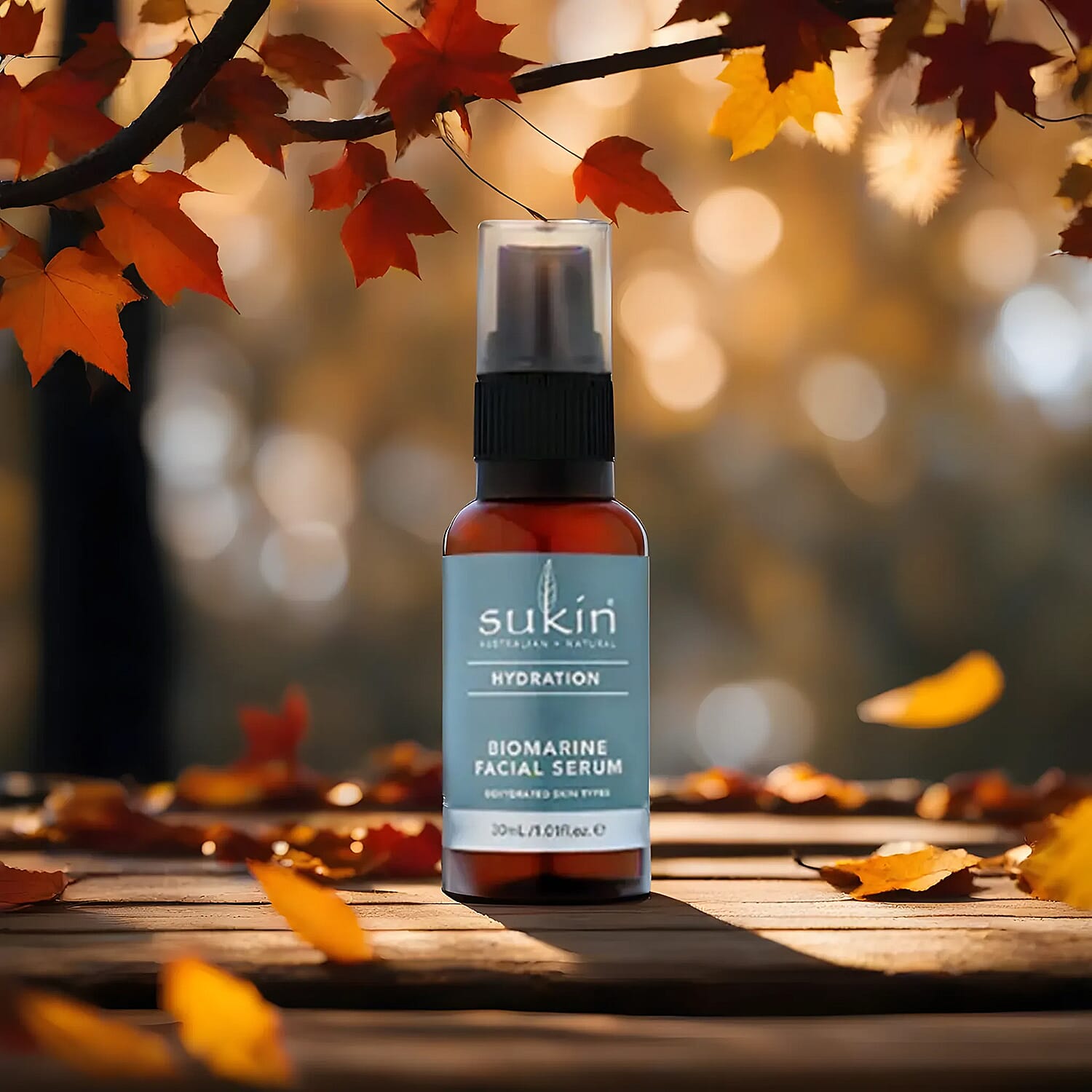 Sukin Hydration Biomarine Facial Serum - 30ml