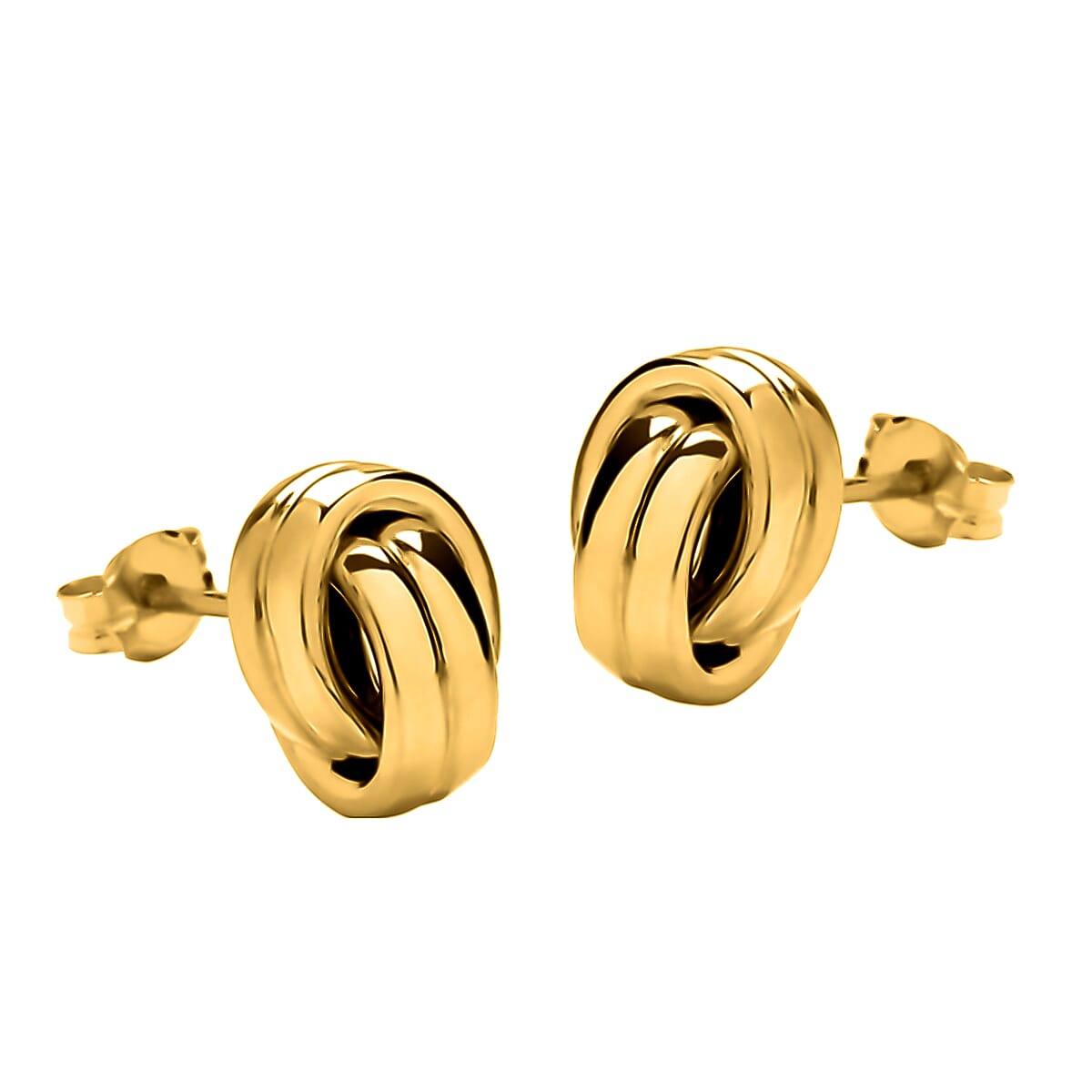 9K Yellow Gold Spanish Earrings