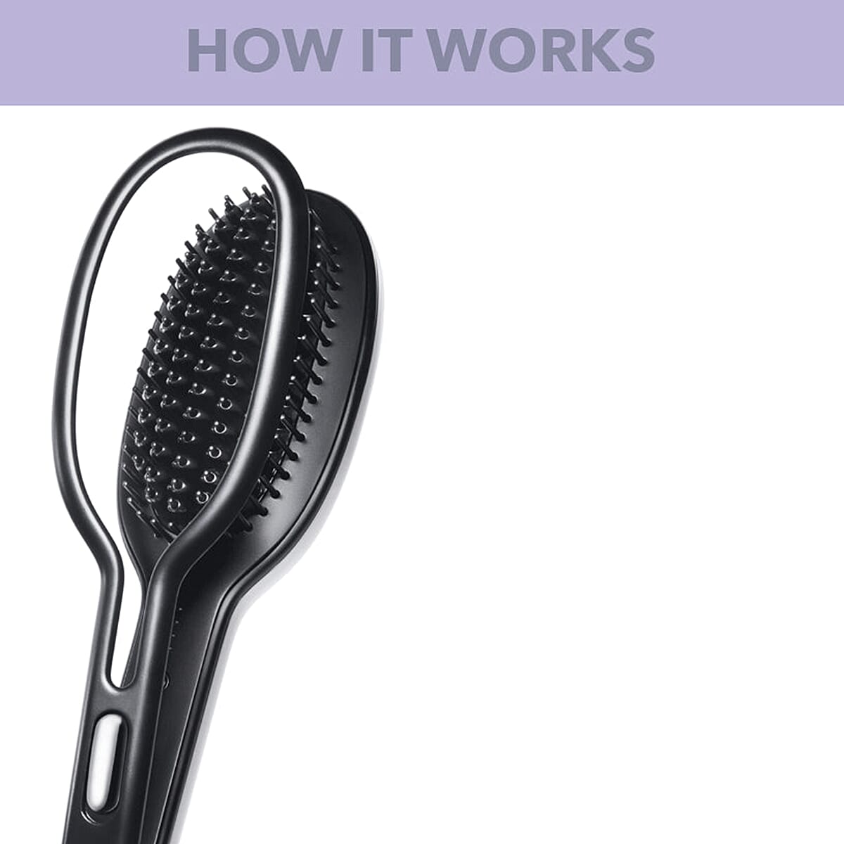 Instyler glossie ceramic shop straightening and styling brush