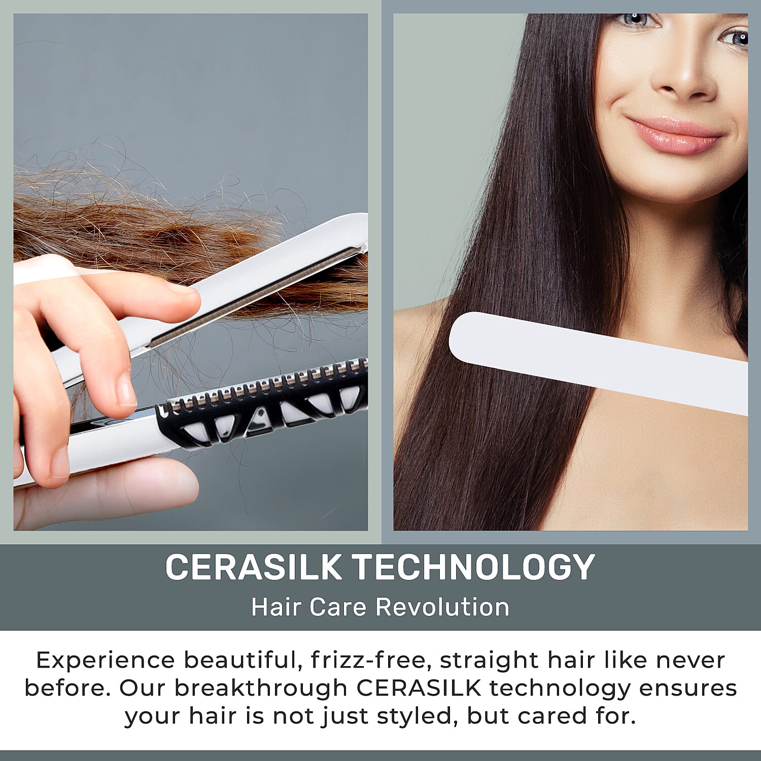 Cerasilk ceramic outlet styling iron