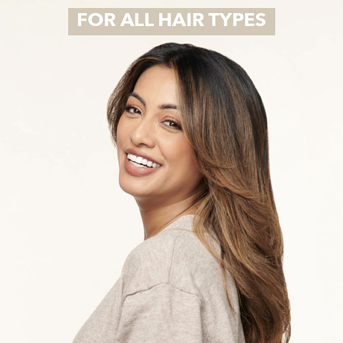 Flower Beauty Ionic Energy Efficient Pro Hair Dryer with 2 Heat Settings and Adjustable Airflow - White