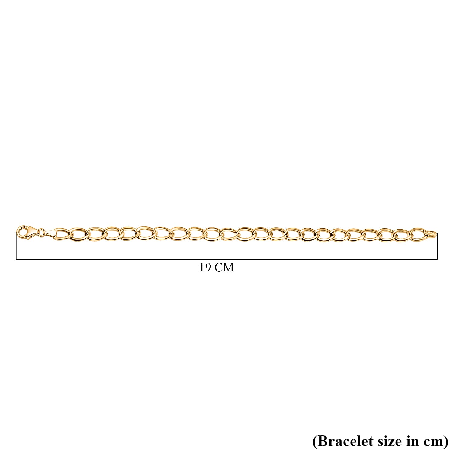 Maestro Collection - 9K Yellow Gold Oval Link Bracelet (Size - 7.5), Gold wt - 3.01 Gms