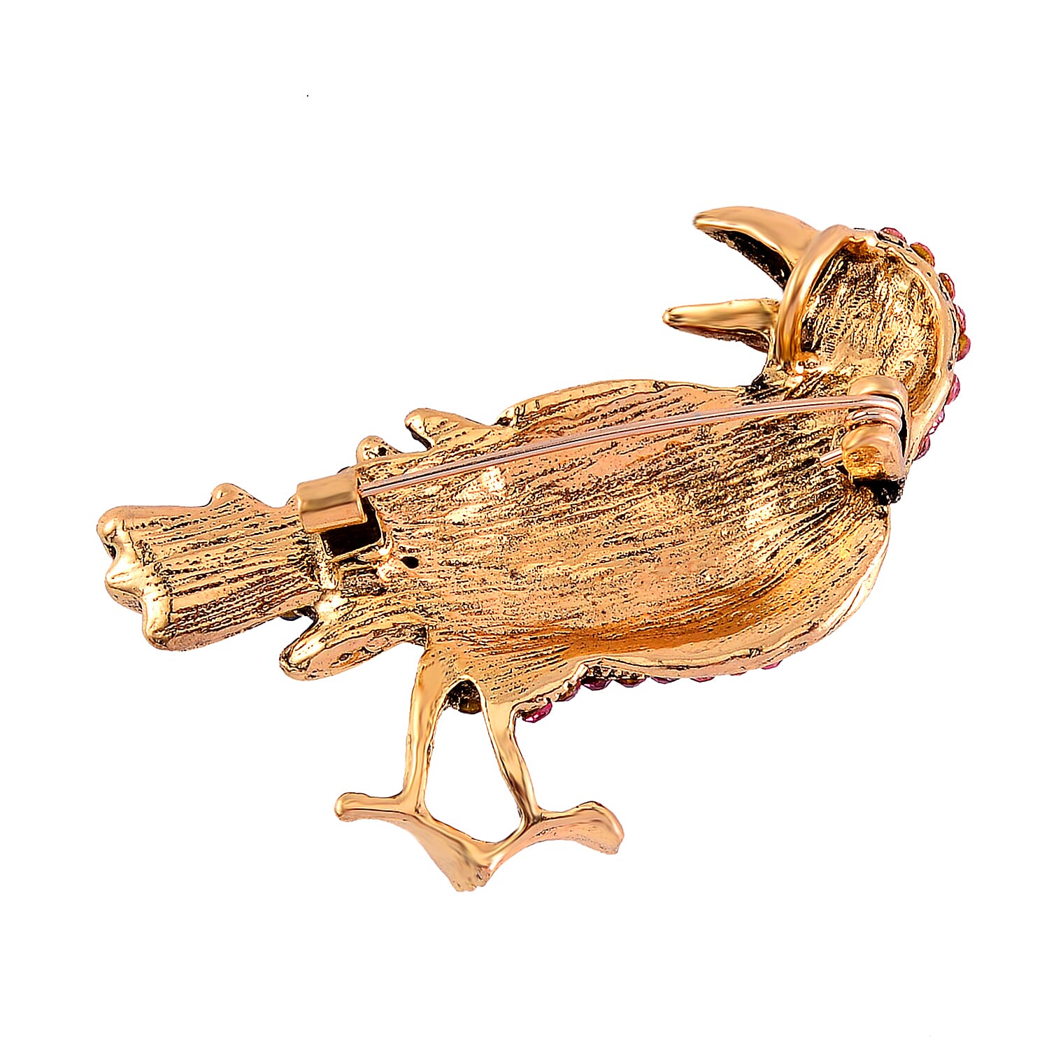 New Arrival - Multi Color Crystal Brooch - Bird