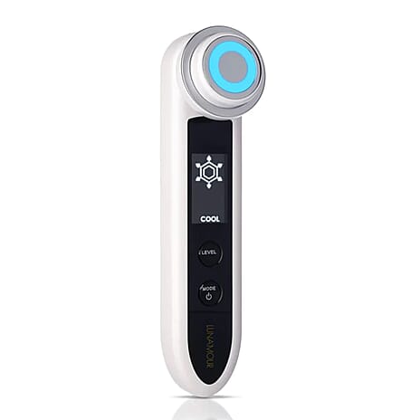 Lunamour V-LIFT 5 Mode Facial Device (Helps to Stimulate Collagen & Elastin in Skin) with RF, EMS & Light Therapy Technology