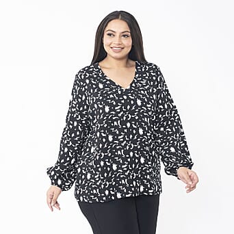 https://tjcuk.sirv.com/Products/76/3/7639587/Tamsy-Viscose-Animal-Top-Size-69x1-cm-Black-Black_7639587_2.jpg?w=342&h=342