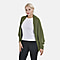 Closeout Deal - Batwing Sleeve Solid Cardigan - Green