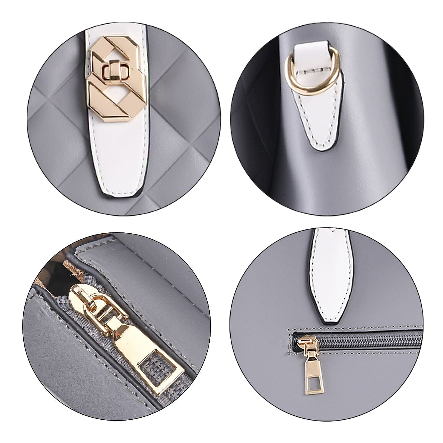  PU Emobossed Crossbody Bag 