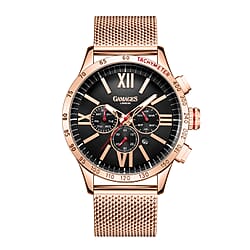 The Gamages Of London Limited Edition Speed Jockey Automatic  40mm Dial Water Resistant Mens Watch in Stainless Steel - Rose Red