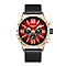 Gamages Of London Limited Edition Speed Jockey Automatic 40mm Dial Water Resistant Mens Watch in Stainless Steel - Rose Orange