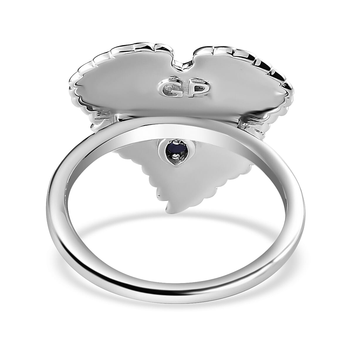 Two tone clearance heart ring