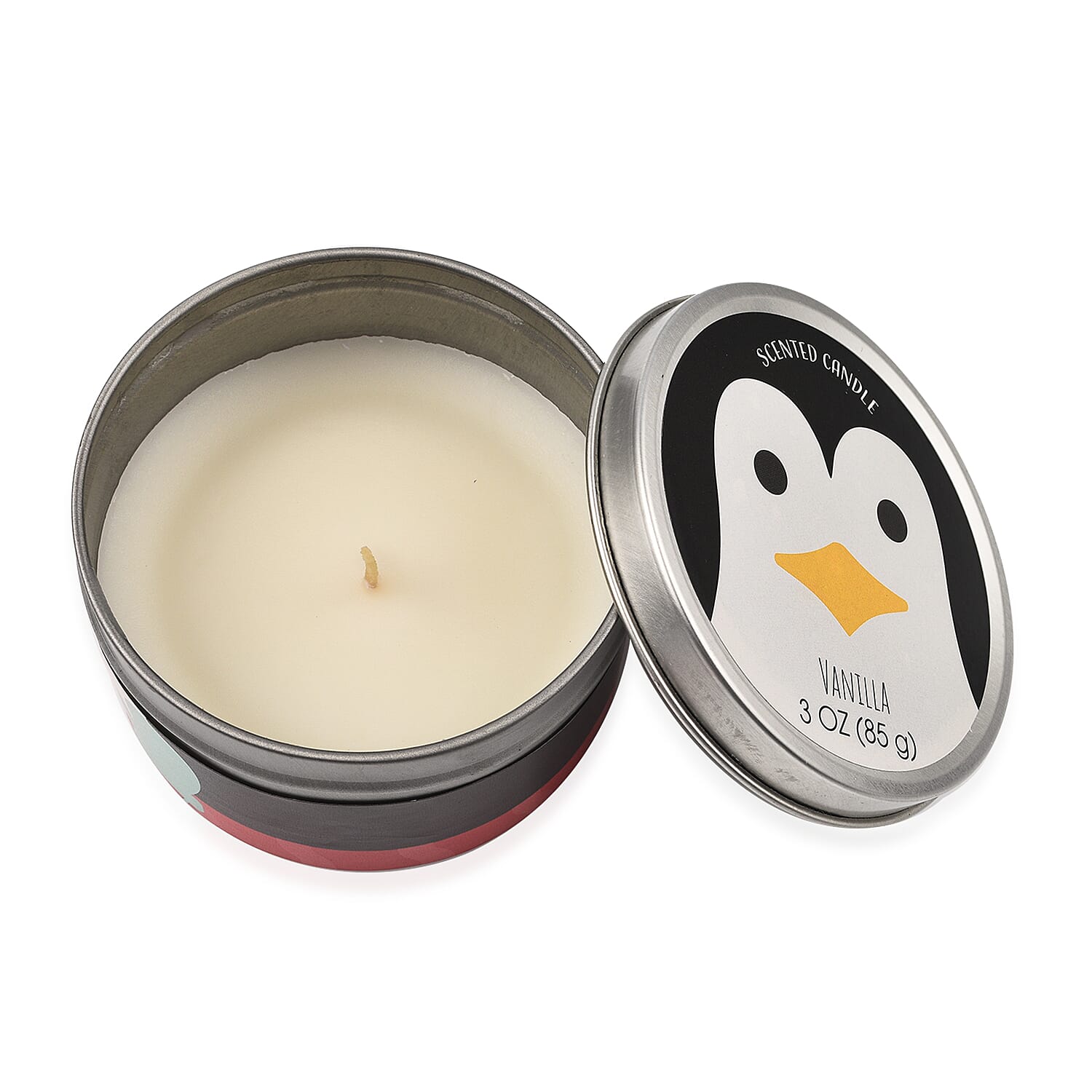 Pack of 3 Tin Candles - Critters (Crispy, Vanilla, Cooky Dough)