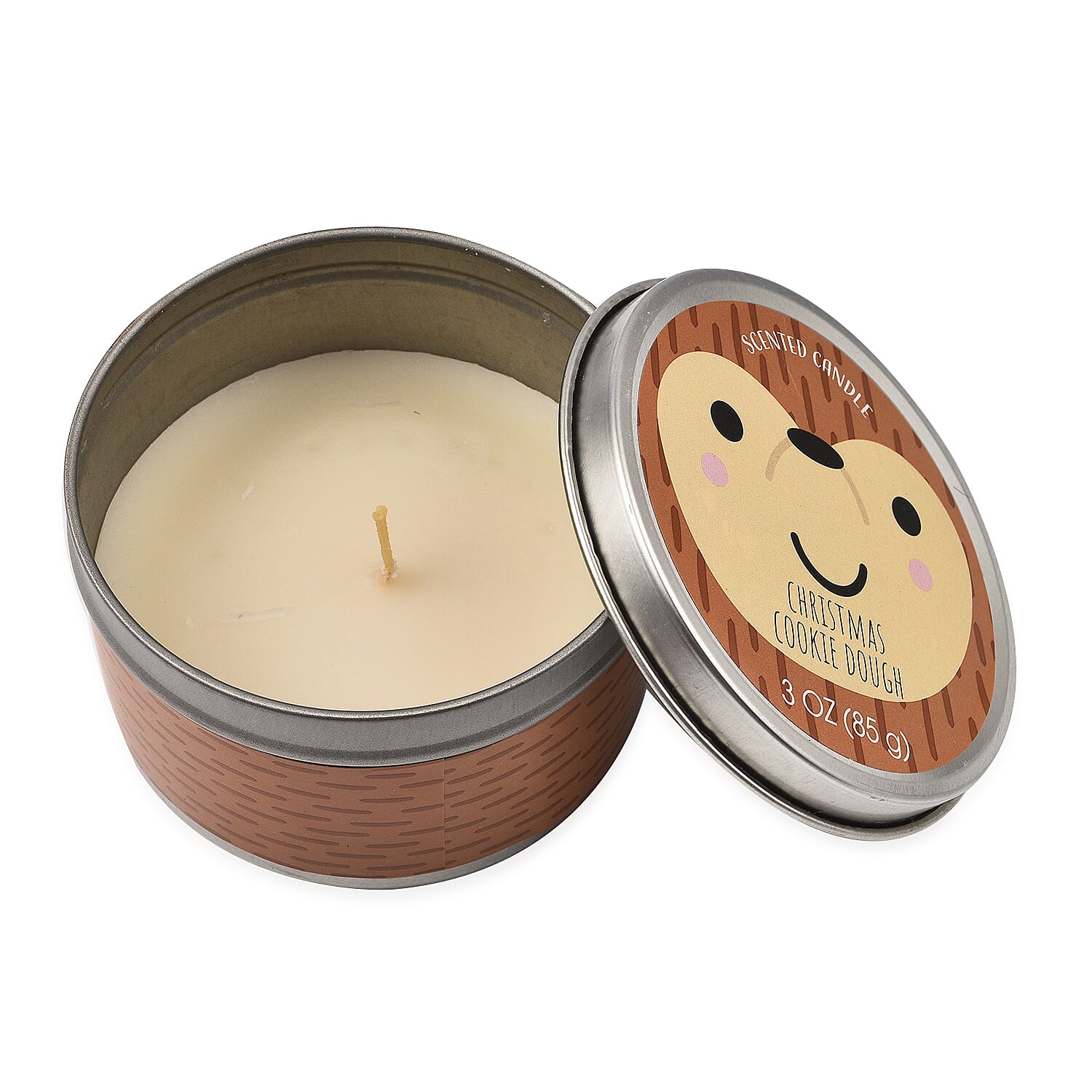 Pack of 3 Tin Candles - Critters (Crispy, Vanilla, Cooky Dough)
