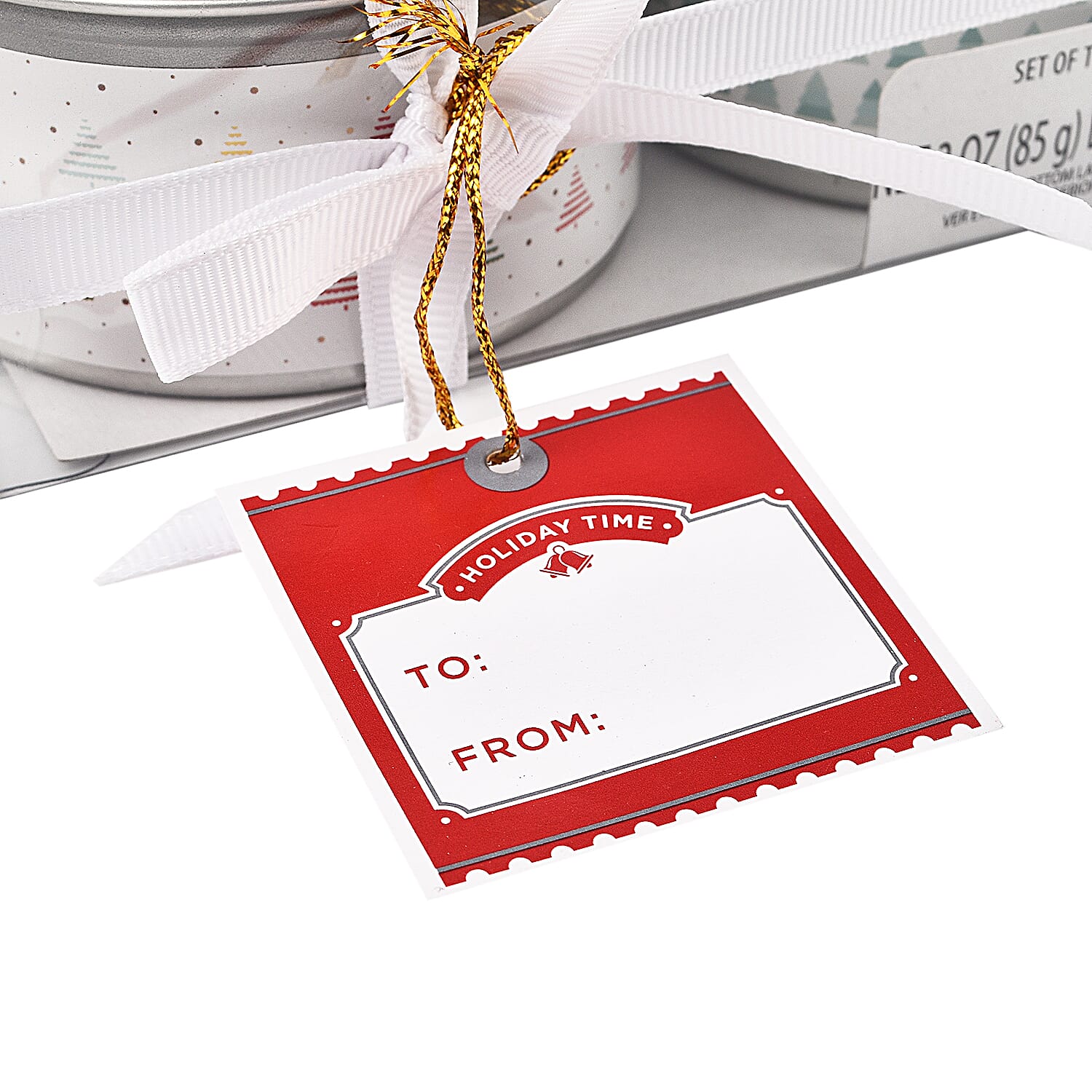 Pack of 3 Tin Candles - Trees (Cranberry, Hidden Springs, Garden Rain)