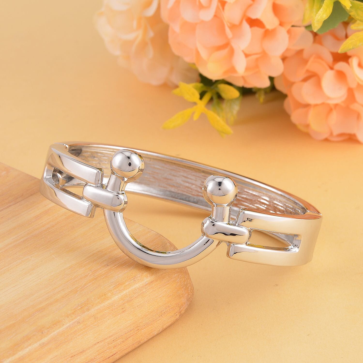 Close Out Deal- Horseshoe Bangle (Size 7)