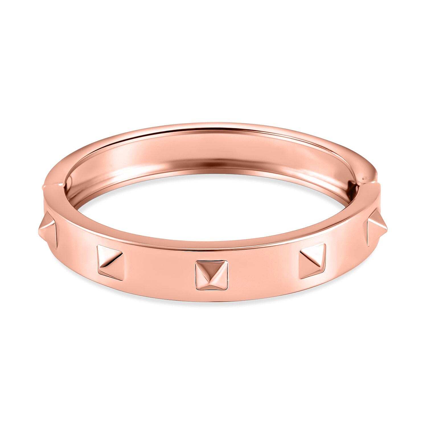 Designer Inspired Close out - Pyramid Spikes Bangle (Size - 7.5)
