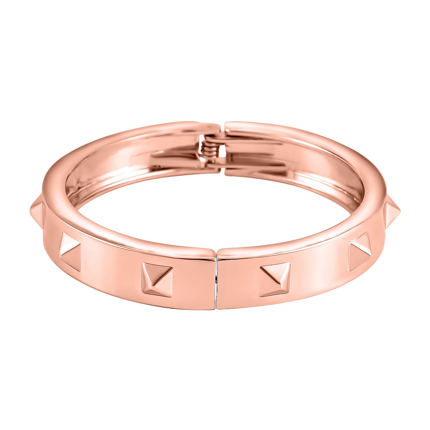 Designer Inspired Close out - Pyramid Spikes Bangle (Size - 7.5)