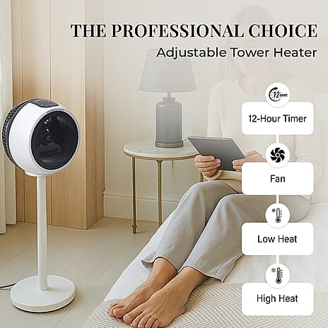 HOMESMART Portable Desktop Heater with 12 Hrs Timer Function