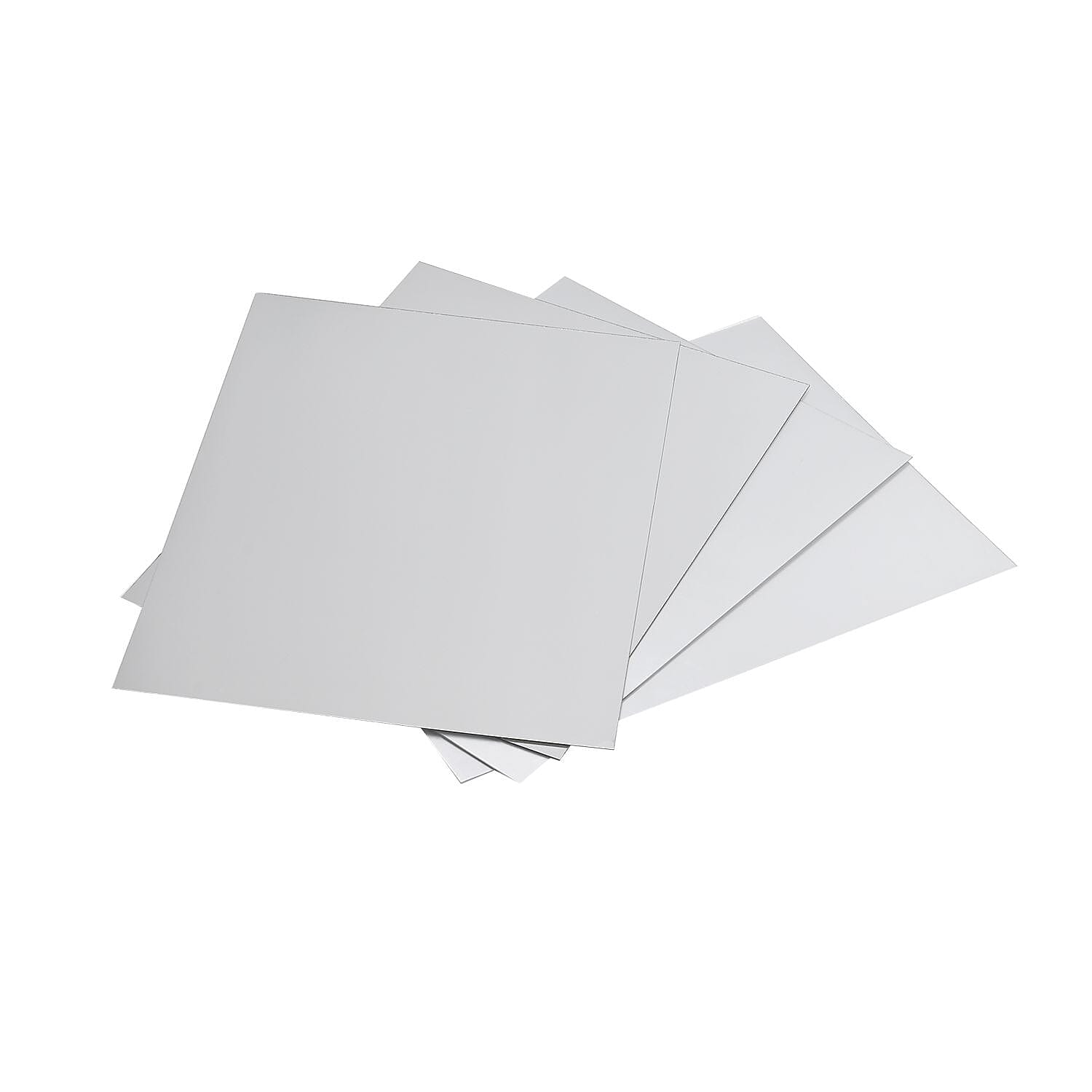 Set of 4 Pieces Flexible Mirror Stickers (Size 30x40 cm)