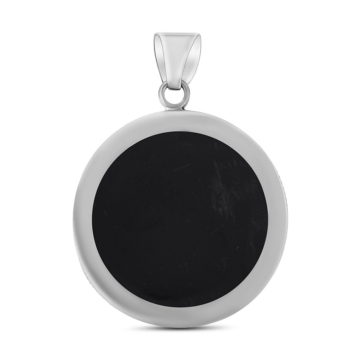 Royal Bali Dragon of Banda Sea Abalone Shell Pendant in Sterling Silver