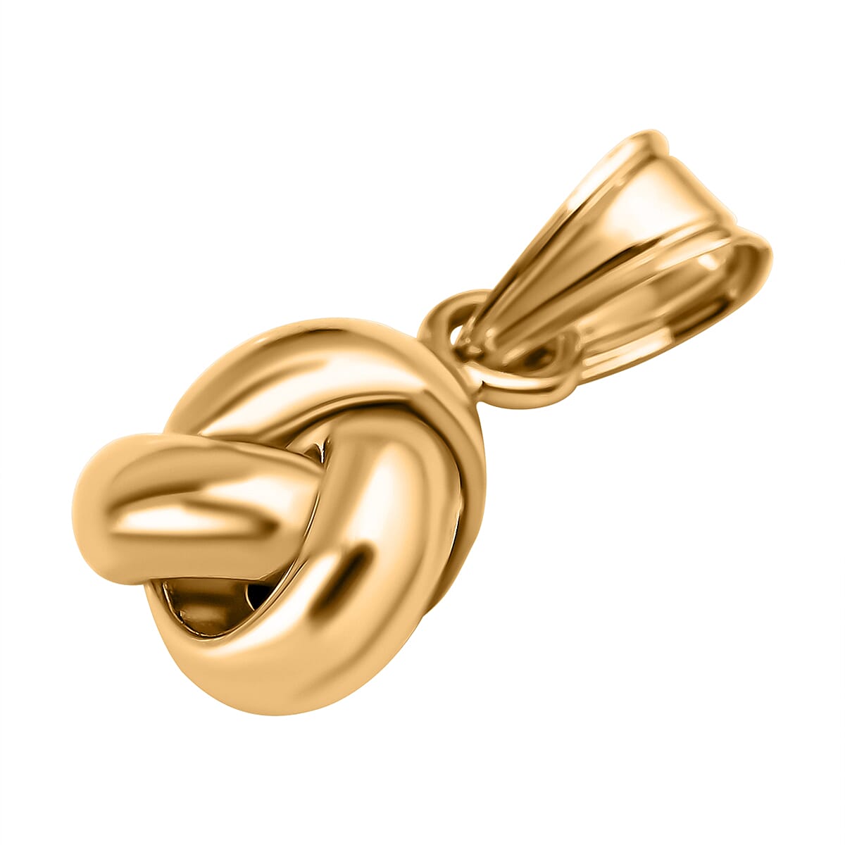 Hatton Garden Closeout - 18K Yellow Gold Triple Knot Pendant