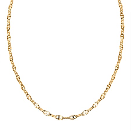 9K Yellow Gold 1.6 MM Rambo Chain With Spring Ring Clasp 22 Inch Polished 9K Yellow Gold 1.6 MM Rambo Chain With Spring Ring Clasp 22 Inch Polished