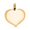Hatton Garden Closeout - 9K Yellow Gold Heart Pendant