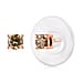 Natural Diamond Find - 9K Rose Gold Natural Champagne Diamond Stud Earrings with Push Back