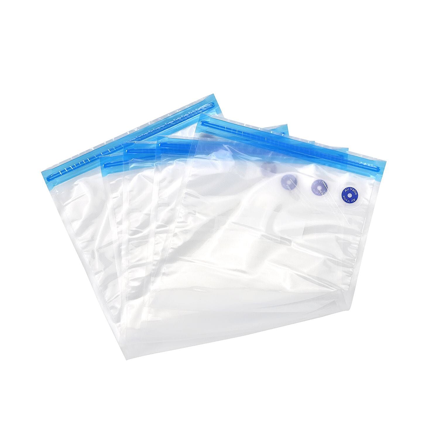 Handheld Vacuum Sealer with 5 Reusable Bags (Powered by 400 mAh Battery - USB Cable)