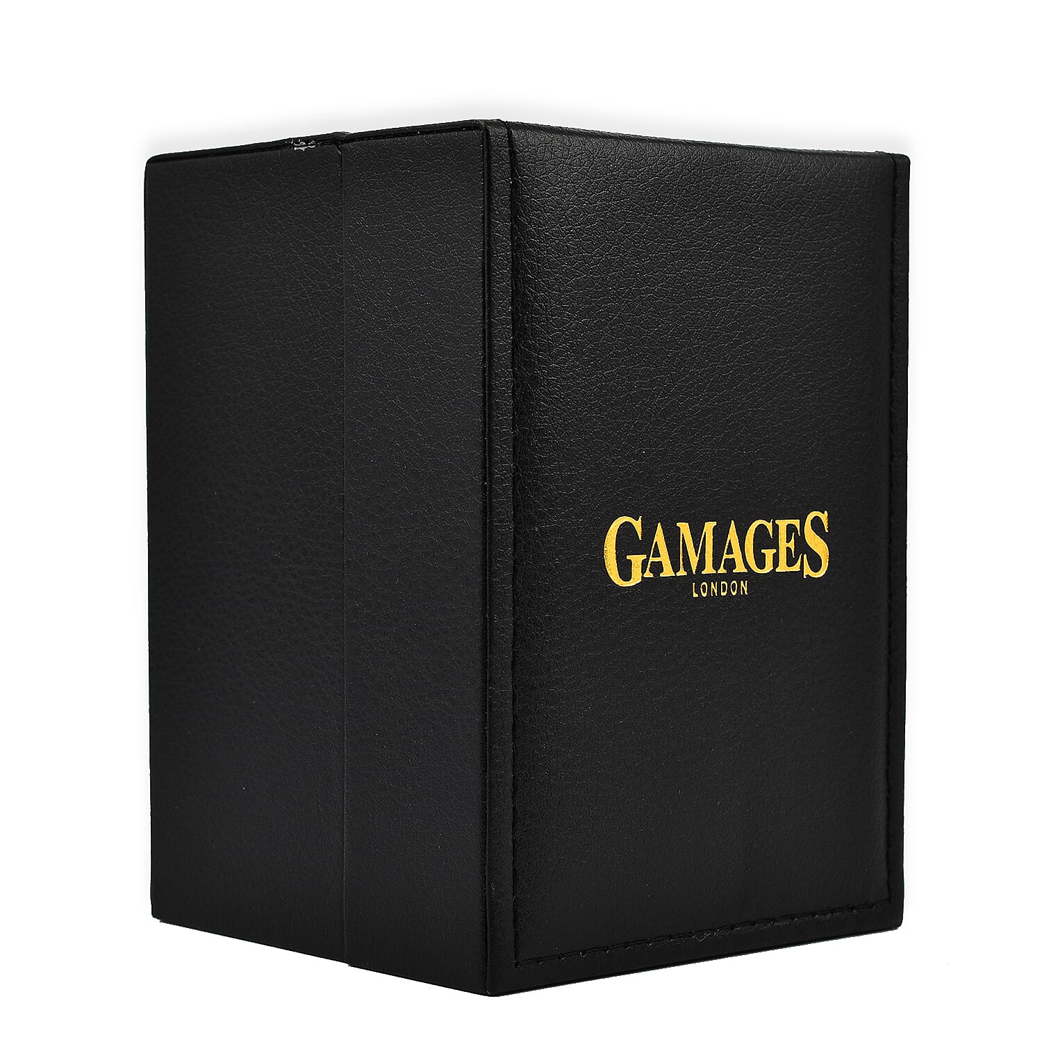 Gamages Of London Swiss Quartz Movement Water Resistant Ladies Viscountess Diamond Gold Navy Watch with Royal Blue Leather Bracelet