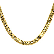 Maestro Collection - 9K Yellow Gold Collana Cordolo Necklace (Size - 20), Gold Wt. 14.61 Gms