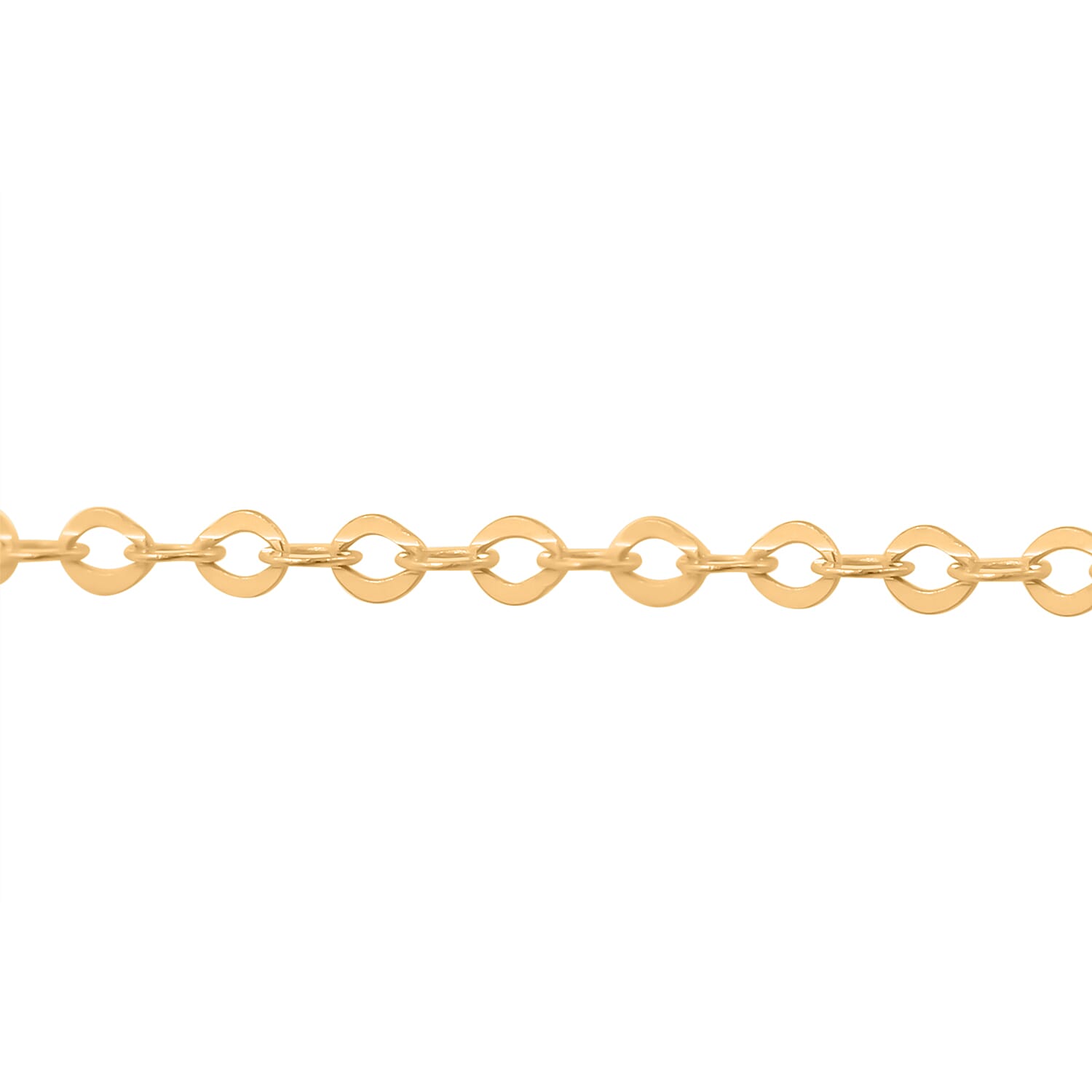 Maestro Collection - 9K Yellow Gold Enamelled Angel Wing Pendant with Chain (Size - 20)