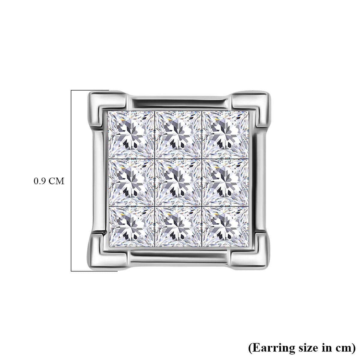 New York Close Out - 14K White Gold SGL Certified Diamond (I1-I2-G-H) Stud Earrings 1.01 Ct New York Close Out - 14K White Gold SGL Certified Diamond (I1-I2-G-H) Stud Earrings 1.01 Ct