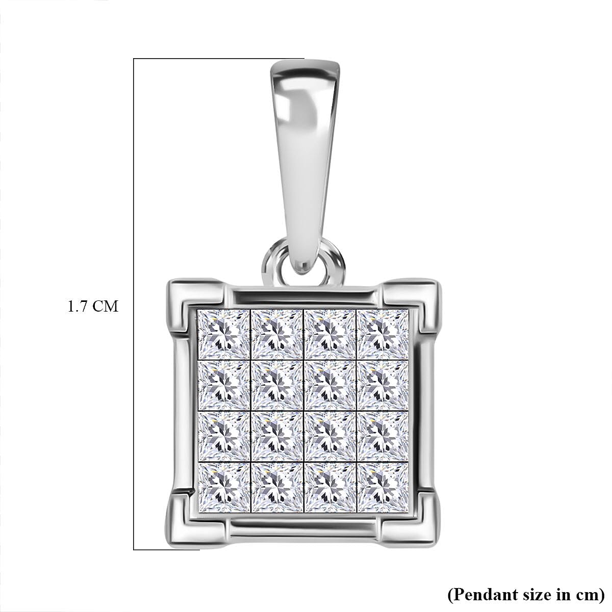 14K White Gold SGL Certified Diamond (I1-I2-G-H) Pendant 0.50 Ct. 14K White Gold SGL Certified Diamond (I1-I2-G-H) Pendant 0.50 Ct.