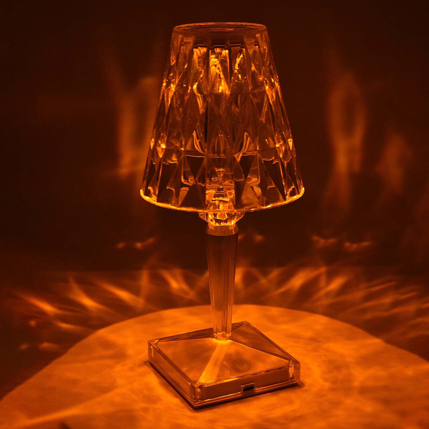 Diamond Effect LED Touch Table Lamp
