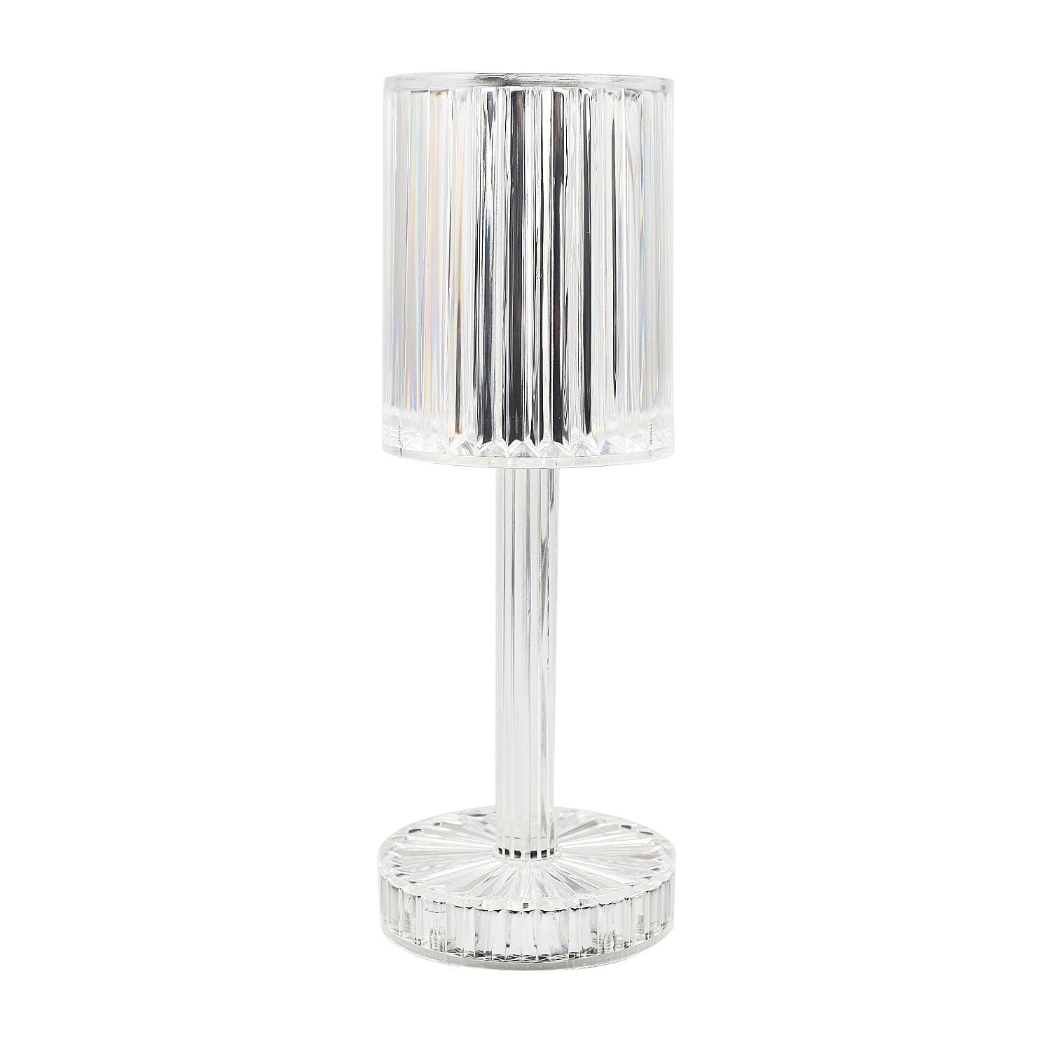 Crystal Effect Lamp With Touch-Remote Control