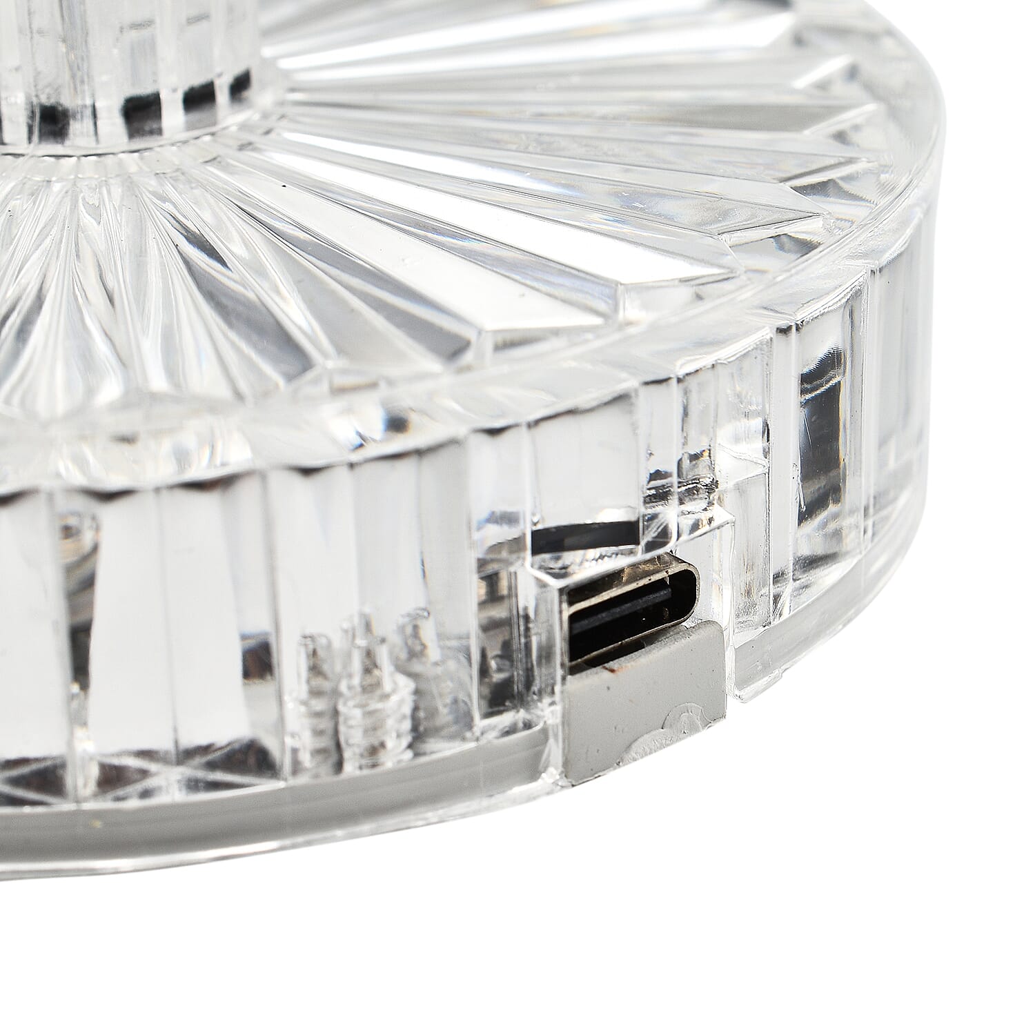 Crystal Effect Lamp With Touch-Remote Control