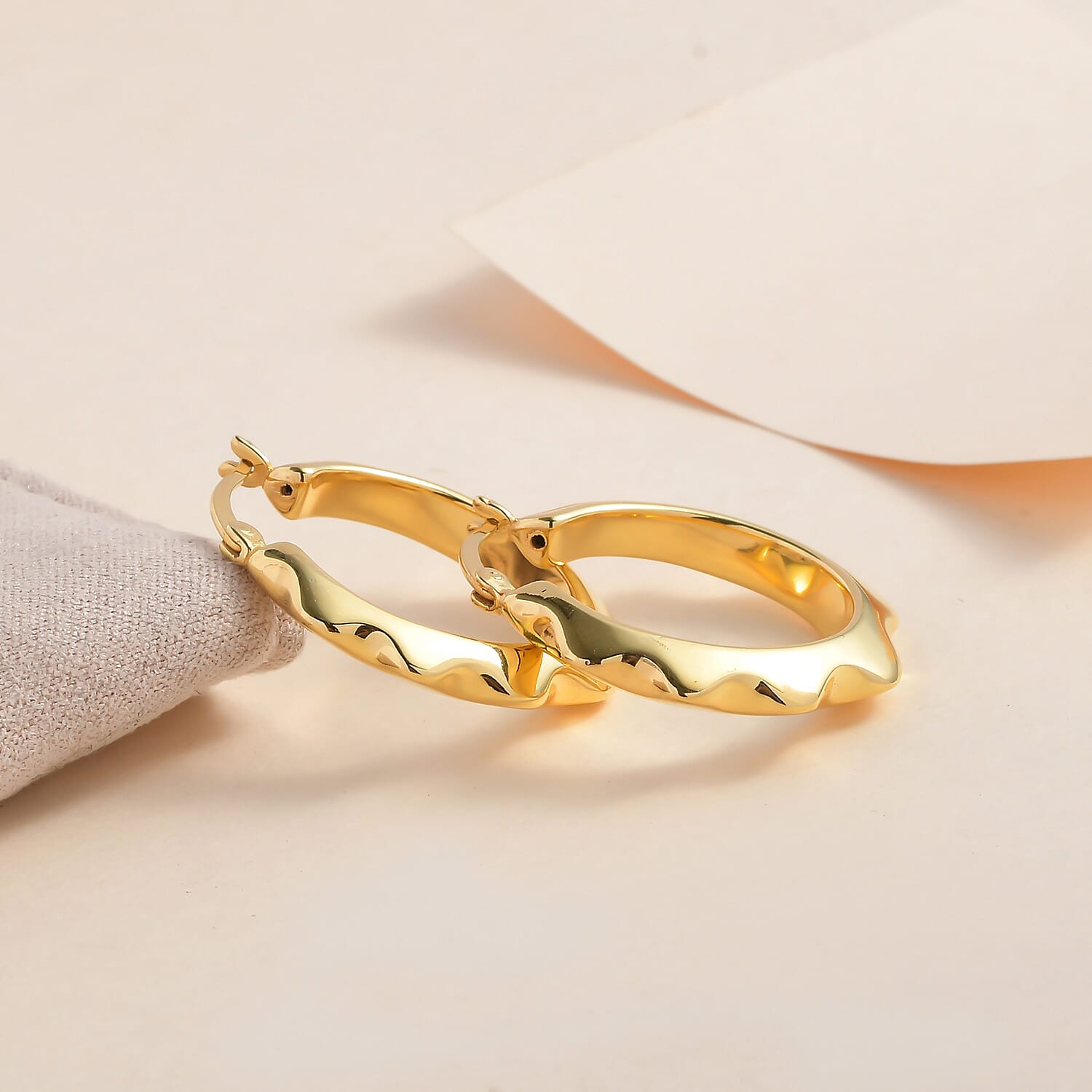 FLASH SALE MEGA DEAL- Designer Closeout 14K Gold Overlay Sterling Silver Earrings