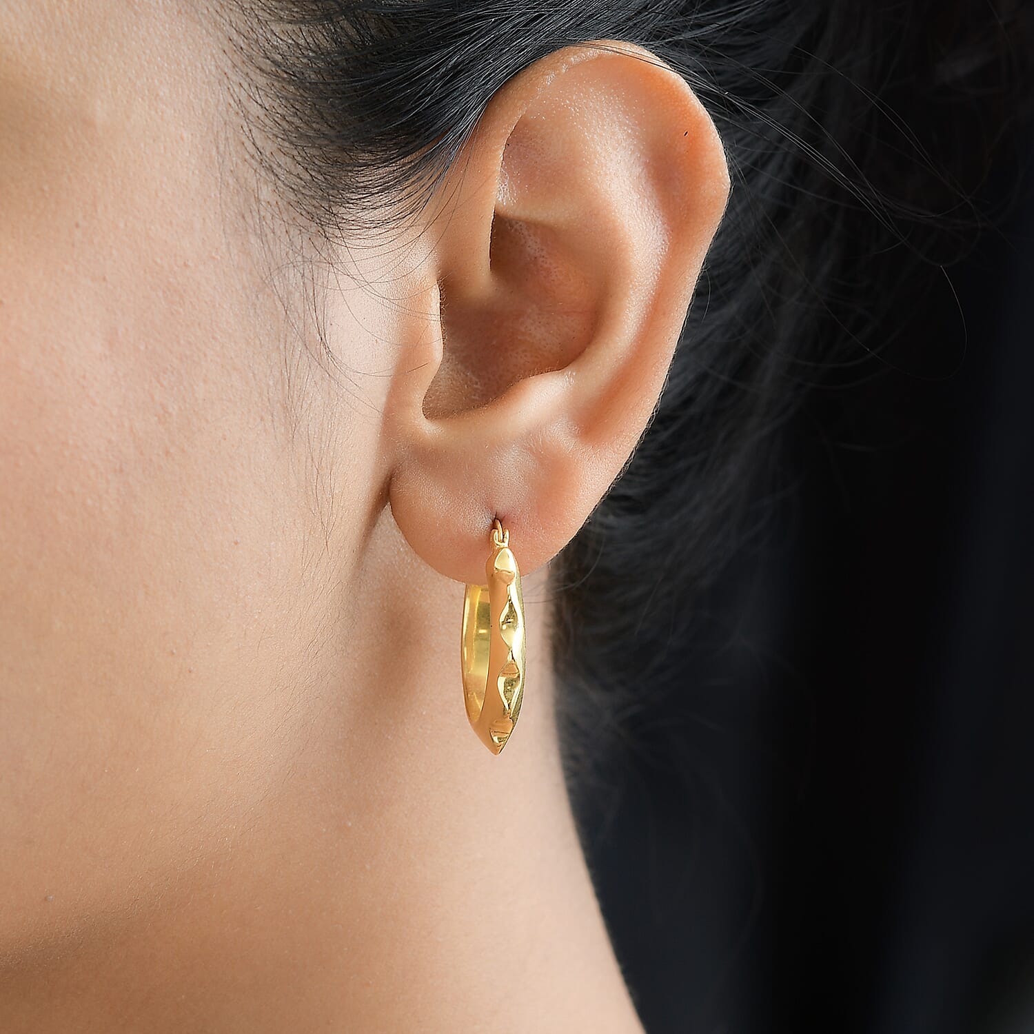 FLASH SALE MEGA DEAL- Designer Closeout 14K Gold Overlay Sterling Silver Earrings