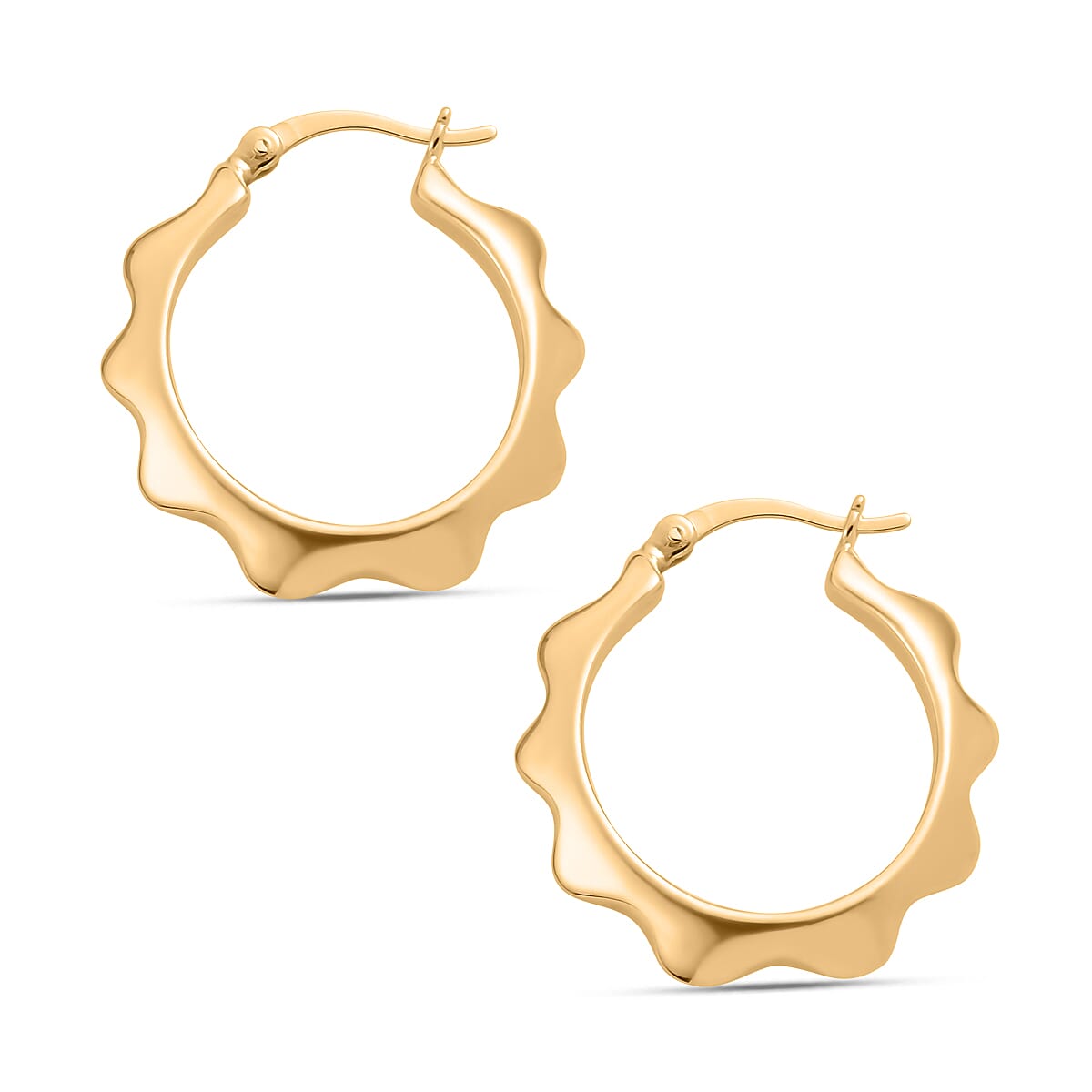 FLASH SALE MEGA DEAL- Designer Closeout 14K Gold Overlay Sterling Silver Earrings