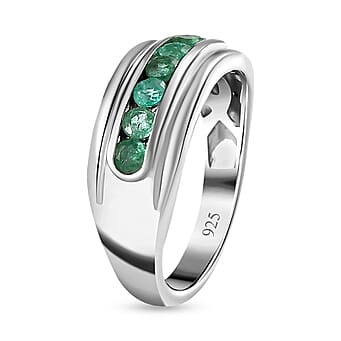 https://tjcuk.sirv.com/Products/76/5/7651795/Emerald-Band-Ring-in-Platinum-Overlay-Sterling-Silver-0-49-ct-0-469-Ct_7651795_3.jpg?w=342&h=342