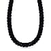 NY Close Out Deal-  Champagne Crystal  Necklace With Magnetic Clasp (Size - 20) in Silver Tone
