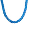 NY Close Out Deal- Blue and White Crystal  Necklace (Size - 20)