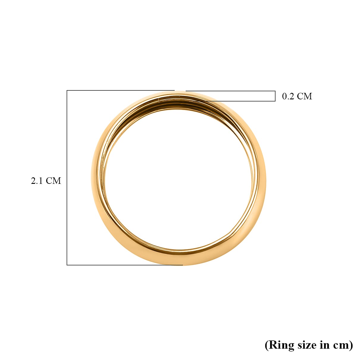 Maestro Collection - 9K Yellow Gold Band Ring